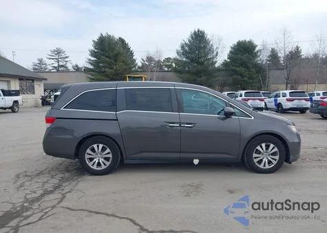 2016 Honda Odyssey Ex-L из США, поврежденный, VIN 5FNRL5H6XGB106486